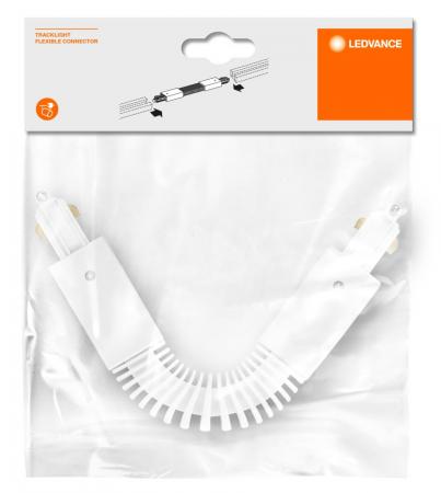 Ledvance 1-Phasen Schienensystem Tracklight Flexible Connector Weiß
